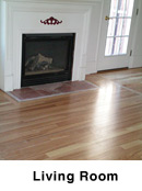 Living Room with a fireplace